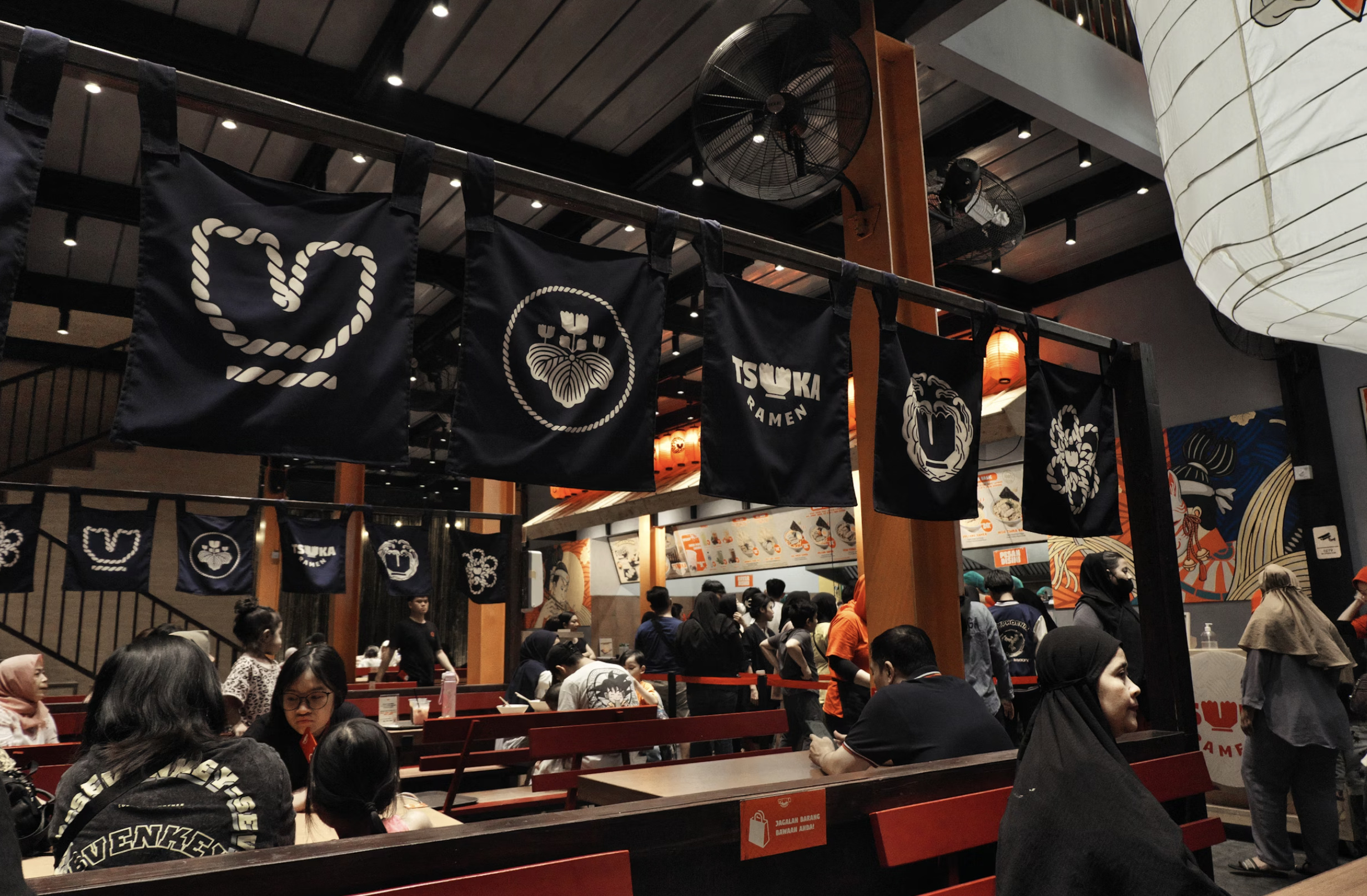 Sakura Restaurant Interior